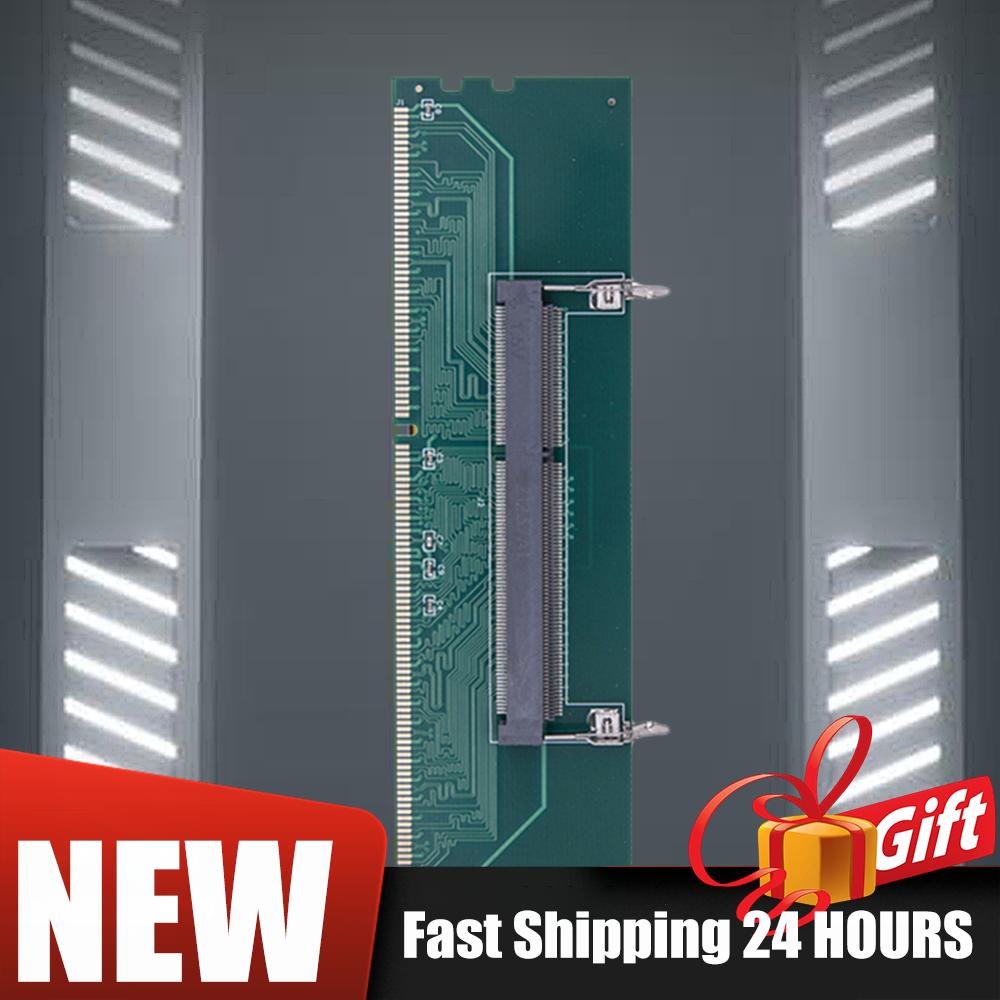1/2/5/8/10PCS DDR3 DDR4 Connector Card Memory Stick Laptop To Desktop Memory Adapter Card SO-DIMM To PC DIMM Card Connector Card