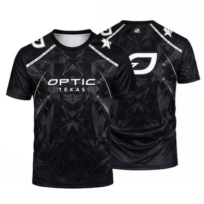 Team Esports Club 2026 OpTic TEXAS New Jersey CDL Player Uniform Comfortable 3D Printed T-shirt Men's Fashionable Fan Tops