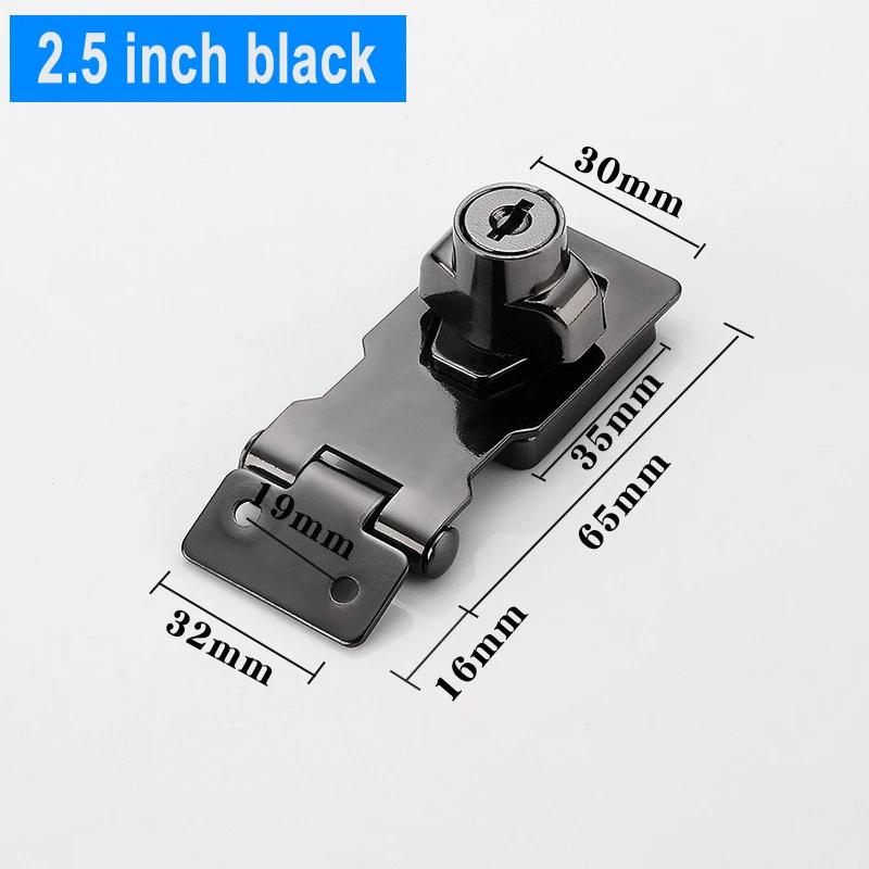 Keyed Hasp Locks Cabinet Locks with Keys,Twist Knob Keyed Locking Hasp,for Drawer,Cabinets Suitable for Use in Various Cabinets