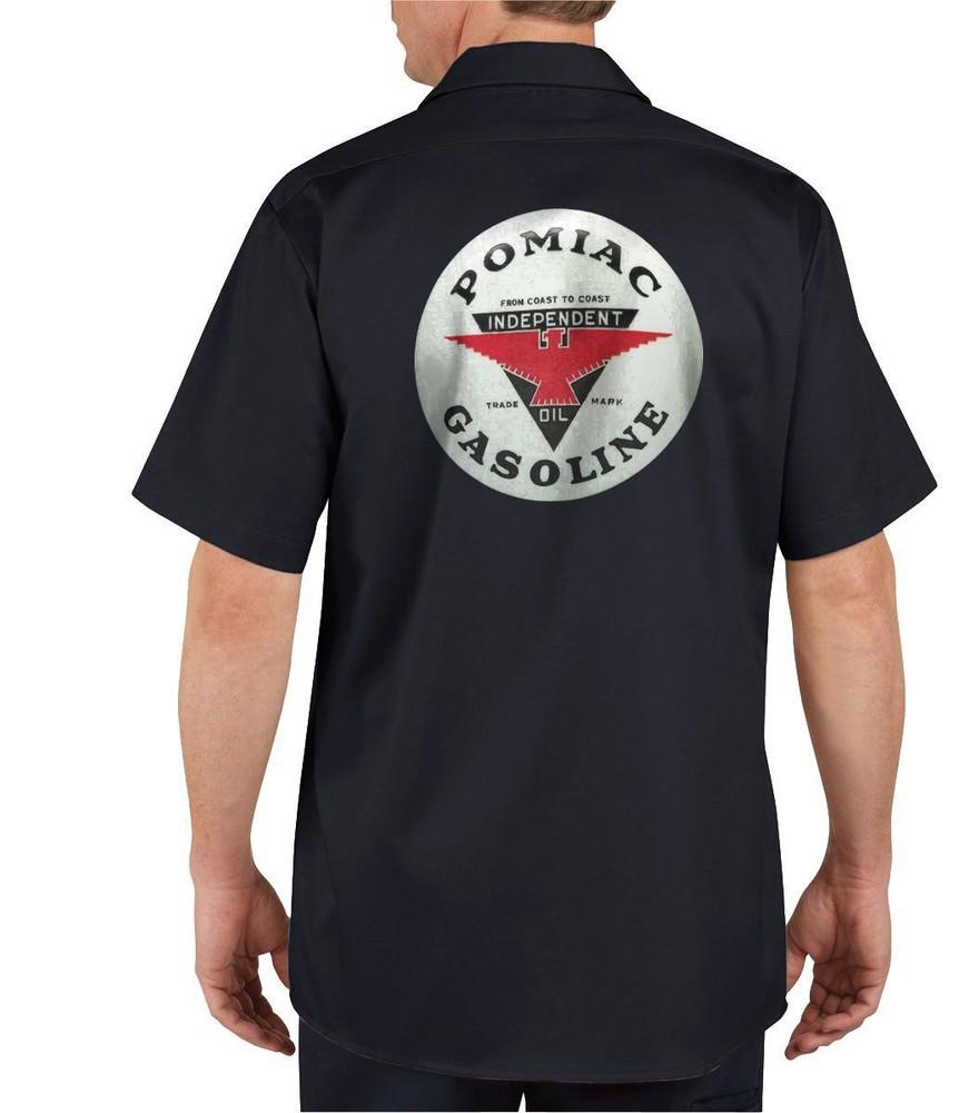 Pomiac Gasloline - Mechanics Graphic Work Shirt Short Sleeve Unisex T-Shirt XXXL