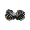 Roată dințată conică 2.5 Mod 20 dinți 2.5M 20T Cu alezaj pentru pană 12 14 15 16 17 18 20 22 24 25mm Angrenaj de acționare la 90 de grade Oțel