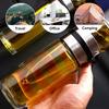 350/500ML Glass Tea Brewing Double-layer Separation Tea Water Cup with Portable Handle Leak Proof Travel Cup Does Not ContainBPA