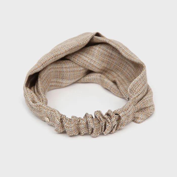 Wide Hairband CROSS HAIR BAND / OVER WIDE / EC / BR