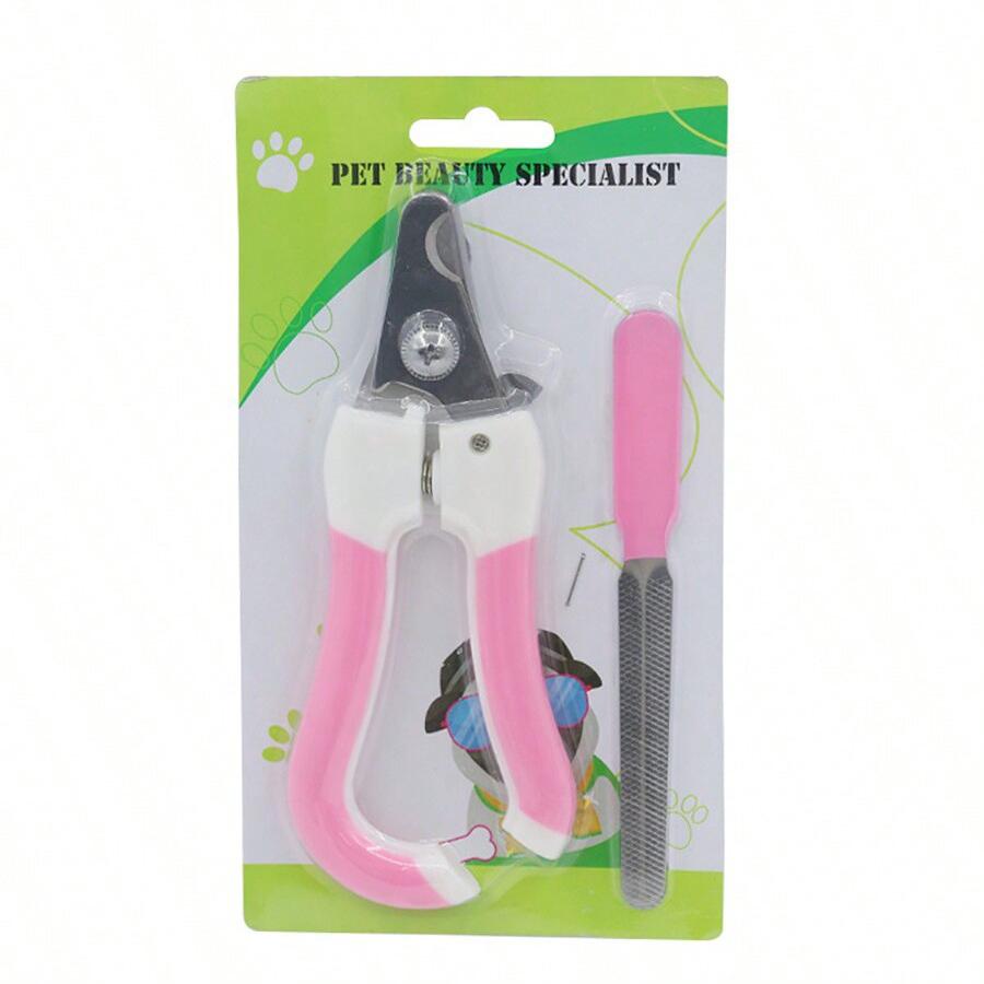 Pet Nail Scissors, Dog and Cat Nail Clippers, Nail Clippers, Pet Scissors, Pet Daily Necessities Set