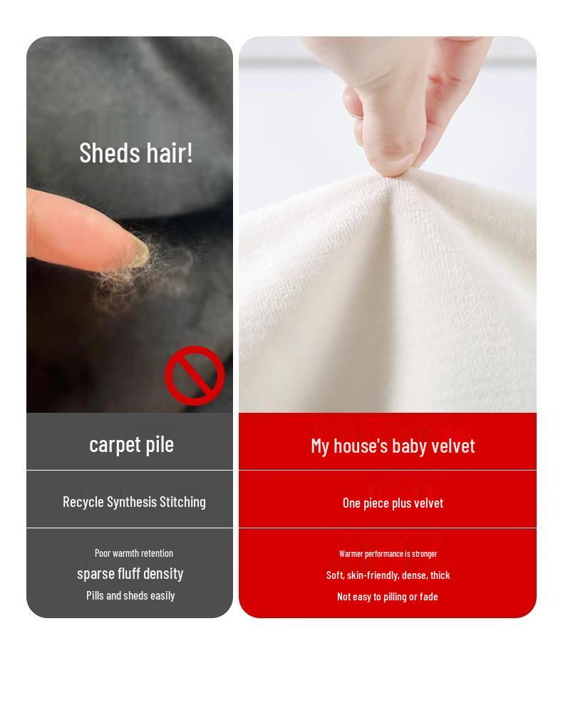 Women's Rainbow Bubble High Waist Fleece-Lined Pants - Autumn Winter 2024, Lazy Style, Drapey, Cotton, 145 Petite