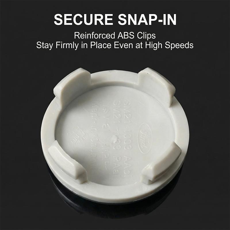 4Pcs 54MM Car Emblem Badge Wheel Center Hub Cap Covers Auto Rim Cover For Ford Focus Mk2 Mk3 Fiesta Ranger Mondeo S-MAX Kuga Mustang Auto Goods