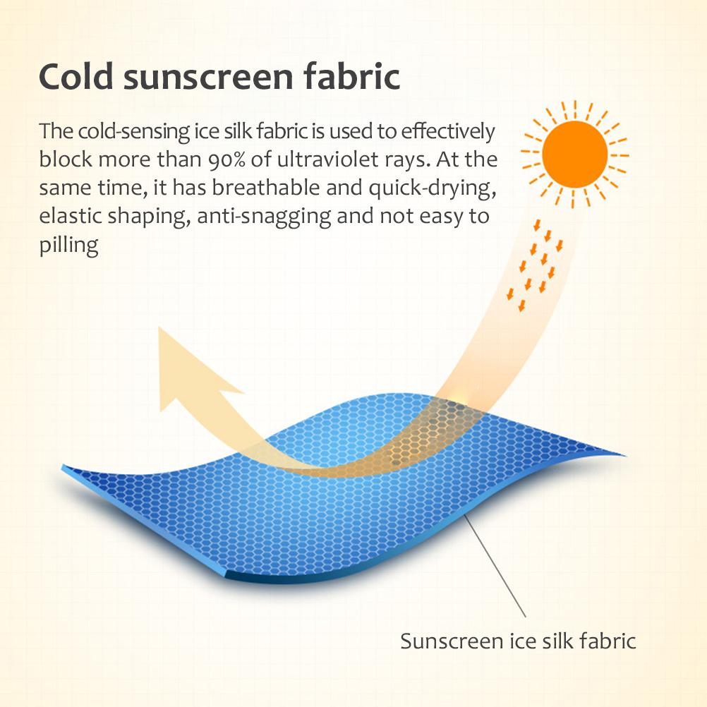 5 Paar UV-Sonnenschutz-Armstulpen Kühlende Armstulpen für Outdoor-Radfahren Laufen Ärmel für