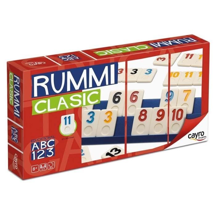 Jeu de société Rummi classique Cayro - Multicolore - 19x35x5 cm