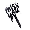 Memorial Grave Markers Miss You Sympathy Plaque Stake Metal Cemetery Garden Decoration for Yard