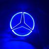 Neu für Mercedes Benz Weiß Blau Rot Licht Auto Frontgrill Stern Emblem LED Beleuchtetes Logo für Mercedes Benz W204 GLK300 GLK3
