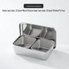 Commercial Stainless Steel Condiment Box