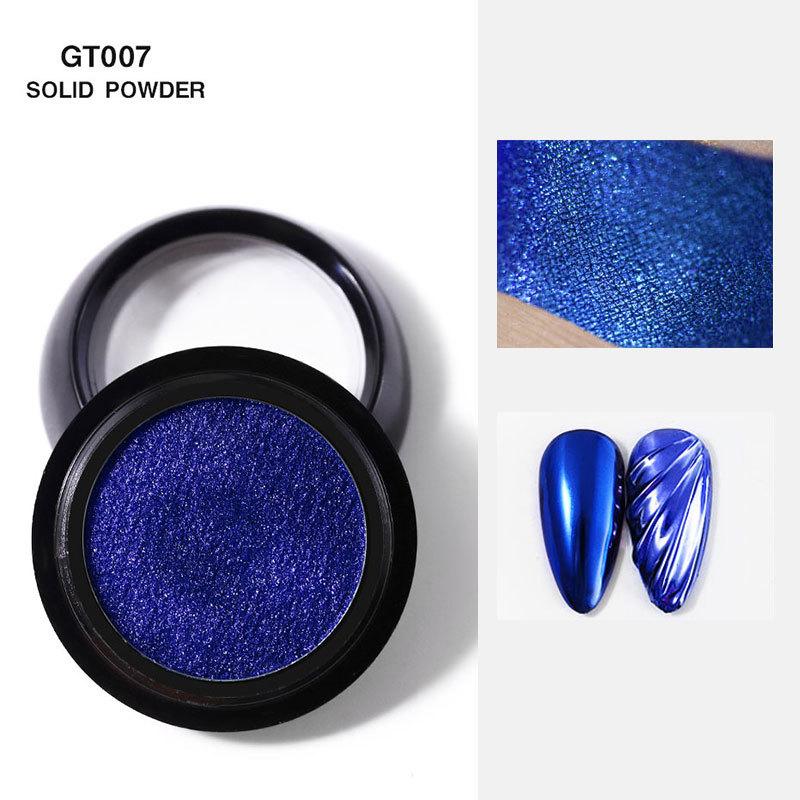 Nail Art Bubble Powder Decoration Glitter 3D Mirror Effect Pigment 0.5g Shimmer Nail Polish for Nails Beauty Tools