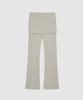 Eine Folded Bootcut Pants (Navy)