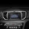 2Pcs LHD  ABS Dashboard Middle Air Conditioner Outlet Molding Decor Parts for Kia Sportage 2015- Car Decoration