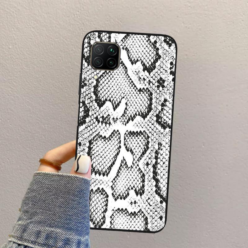 Ormskinnsmönster För Huawei Nova 10 9 SE 8i 11i 12i 12s Y60 Y61 Y70 Y90 Y72 Y73 Y91 P60 Pro P40 P30 Lite Fodral