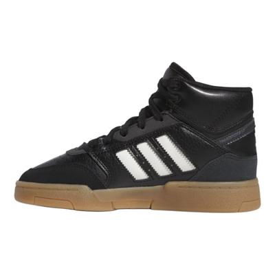 Originals Drop Step Round Toe Comfortable Non-Slip Durable High-Top Kids Skate Shoes Kids Skate Shoes Black IF2718