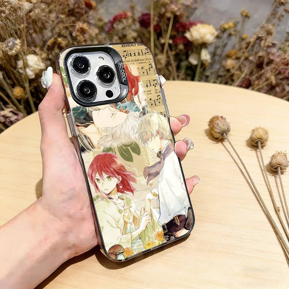 

Snow White with the Red Hair Phone Case For iPhone 17,16,15,14,13,12,11 Plus,Pro Max,XS,Colorful Silver Black Cover iPhone15Pro