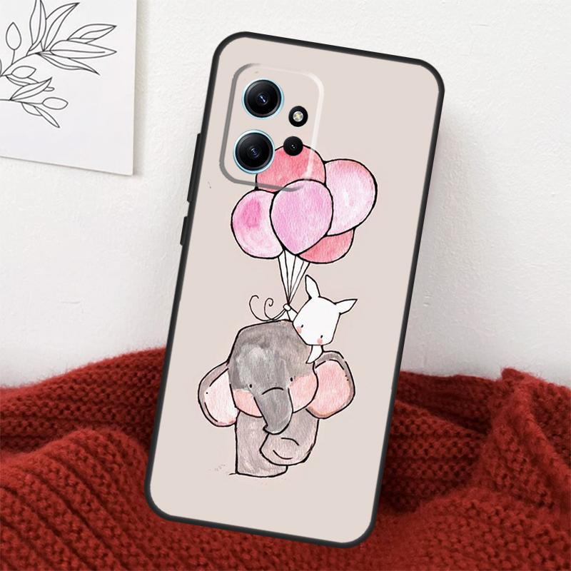

Cute Elephant Case For Xiaomi Redmi Note 14 13 12 11 10 15 Pro Plus Cover For Redmi 15 15C 10C 12C 13C 14C Redmi Note 11 Pro