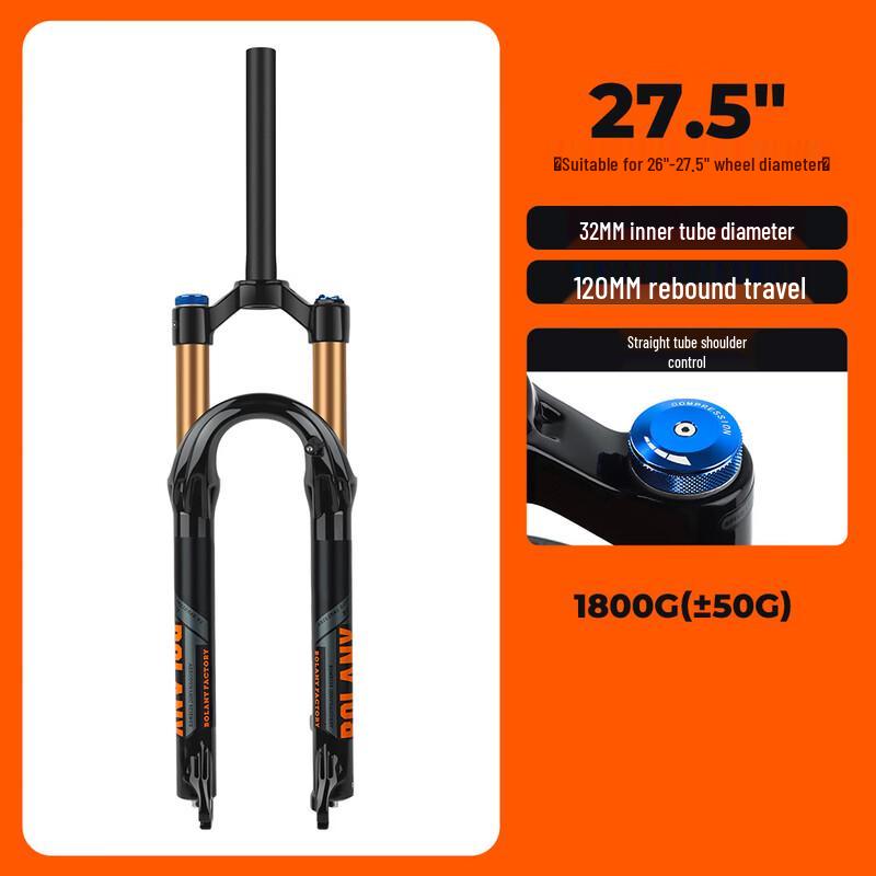 Lishi Magnesium Alloy Air Suspension Bicycle Front Fork