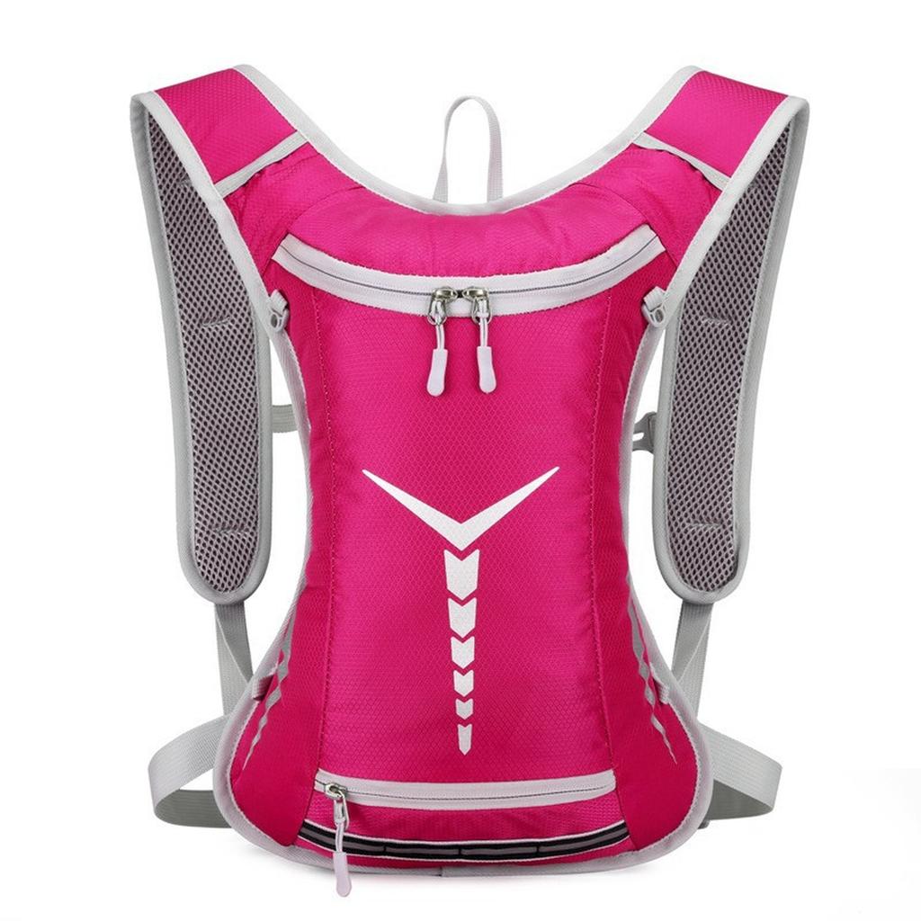 1PCSLightweight Waterproof Hydration Backpack for Running Hiking Cycling-Insulated Breathable Unisex Pack with Reflective Strips