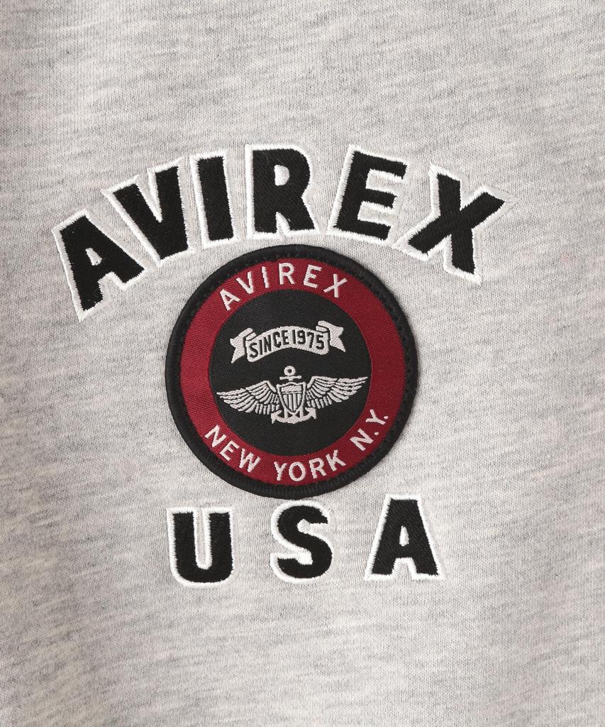 AVIREX Kids VARSITY LOGO SWEAT PANTS 100 Oxford 783-3910951