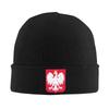 Polska Vintage Poland Polish Flag Knit Hat Beanie Autumn Winter Hat Warm Acrylic  Casual Polish Eagle Cap for Unisex Women Gifts