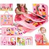 Felt Busy Board Children'S Educational Toy Bag Kindergarten Dressing Board Learning Board Early Education Felt Bag
