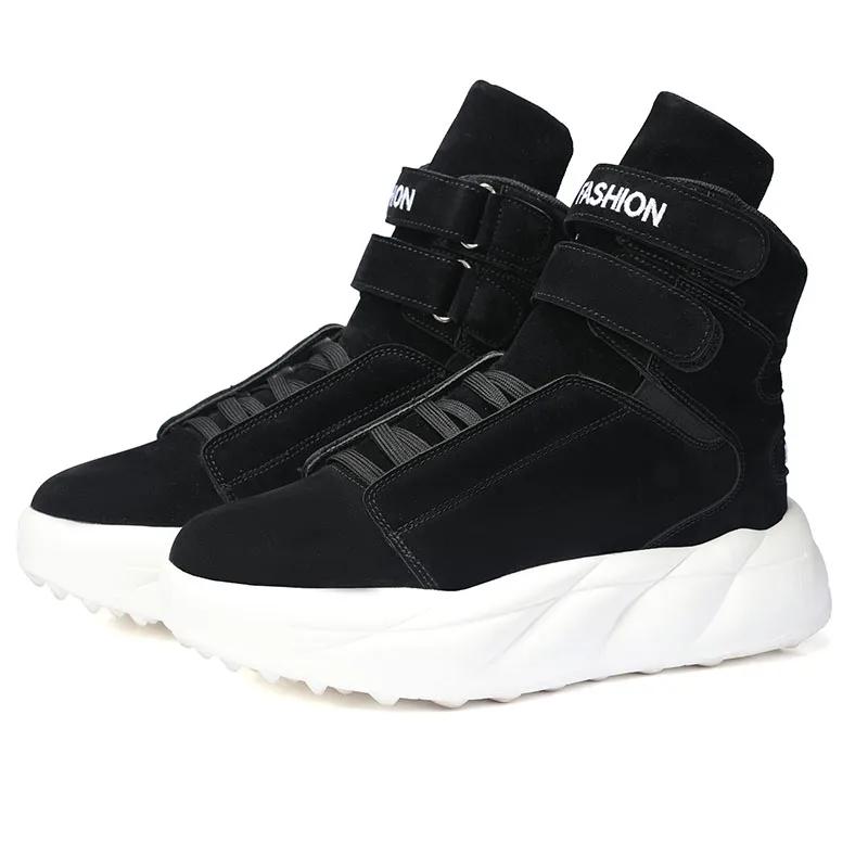 

Winter Street Style Men s Fashion Boots Height Increasing Light Adult Male Sports Casual Shoes Sneakers 39