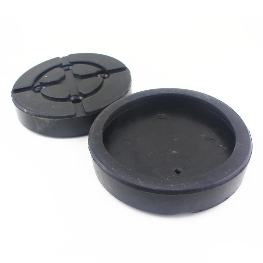 4Pc Universal Car Auto Truck Hoist Round Rubber Arm Pads Lift Pad Rubber Arm Pad