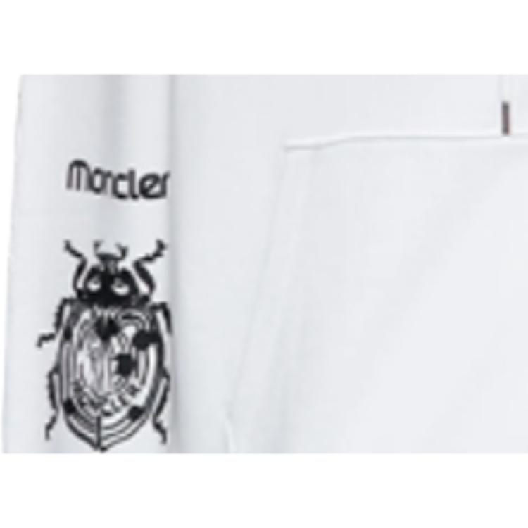 Moncler 1952 Hooded Sweater White Men Tops 8G000-03-809KX-001