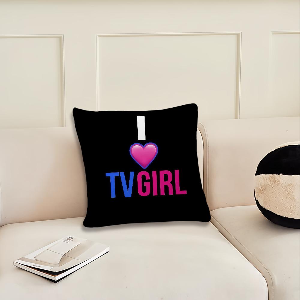 

Tv Girl Who cool cushion cover Pillow Cover Decoration Room Home Sofa living Office Car Nordic Simplicity 12x12Inch