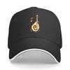Cartoon Musical InstruUnisext Graphic Hip Hop Hat Fashion Outdoor Sports Sandwich Baseball Cap