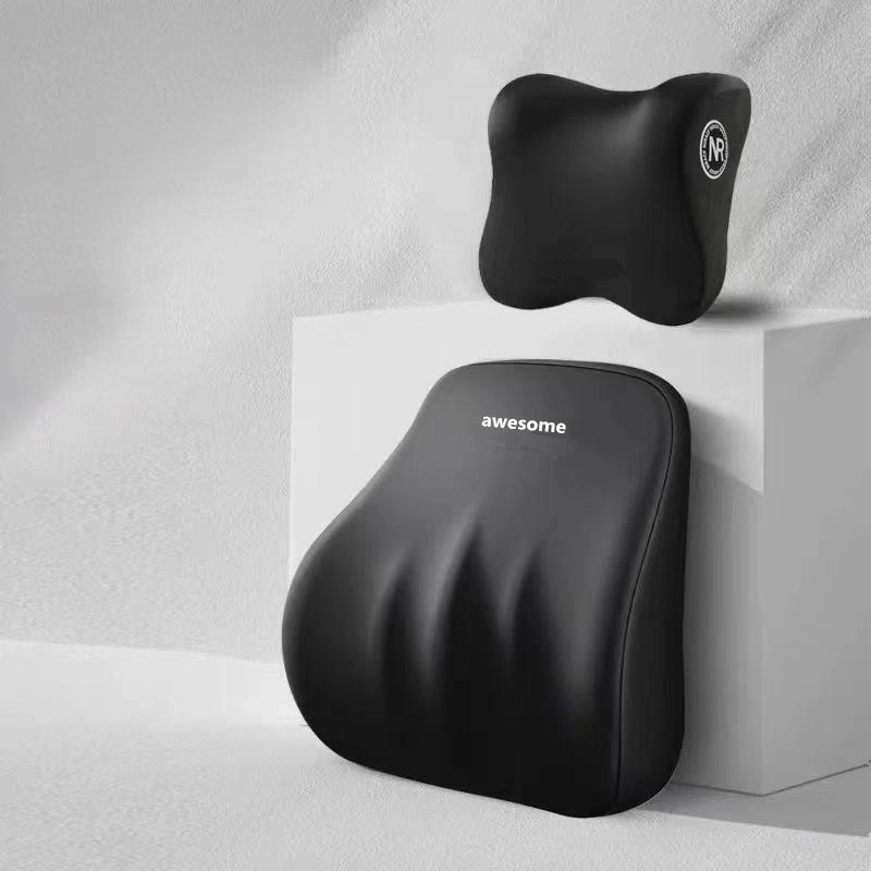 Auto Memory Foam Nackenkissen Schutz Lendenwirbelstützkissen Lendenwirbelstützkissen Auto Kopfstützkissen Sitzstützen