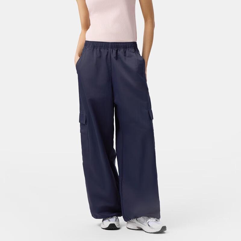 GAP Women's Elastic Waist Drawstring Cuffed Cargo Pants