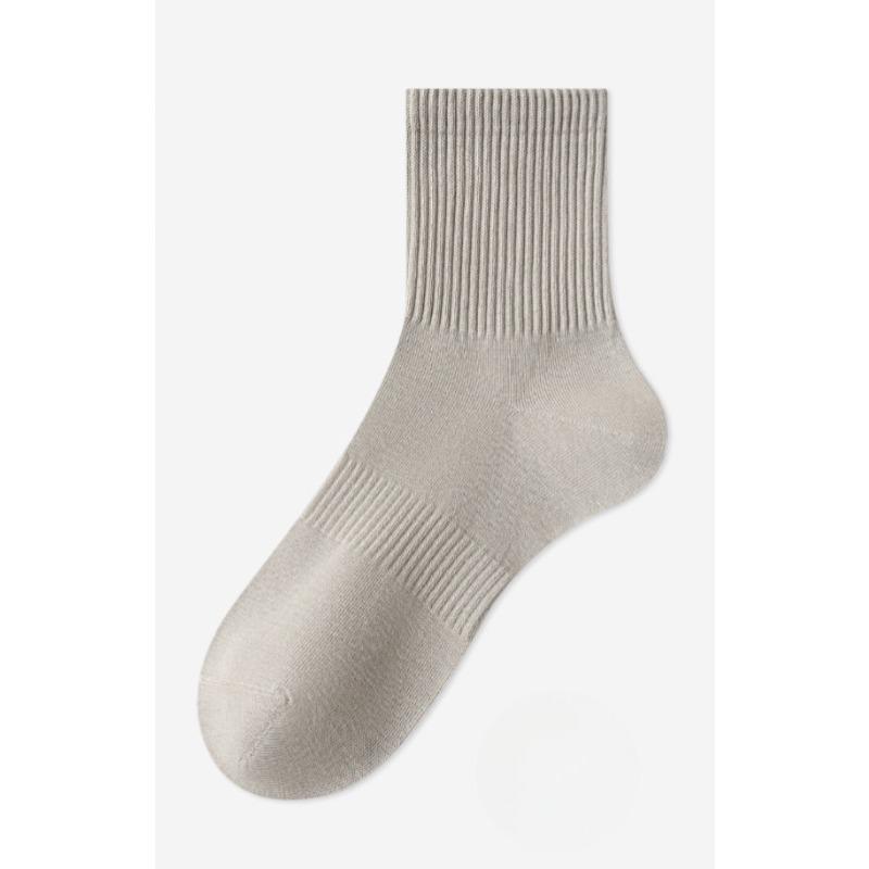 Men's Boneless Thigh-high Socks, Antibacterial, Sweat-absorbing and Breathable Long Socks, Sweat-absorbing and Odor-proof Pure Cotton Socks