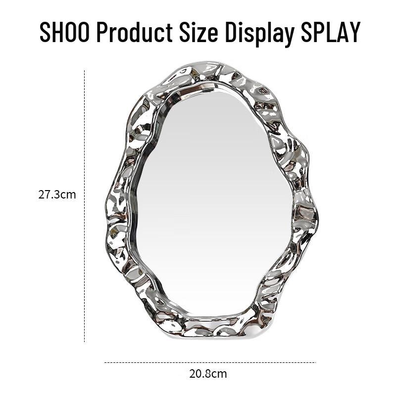 oeny Cloud Wave Desktop Makeup Mirror
