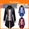 Eleganter Gothic Viktorianischer Gehrock Für Halloween Steampunk Mittelalterliche Jacke