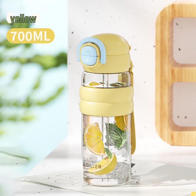 

Diller Dual-Drink Portable Straw Bottle