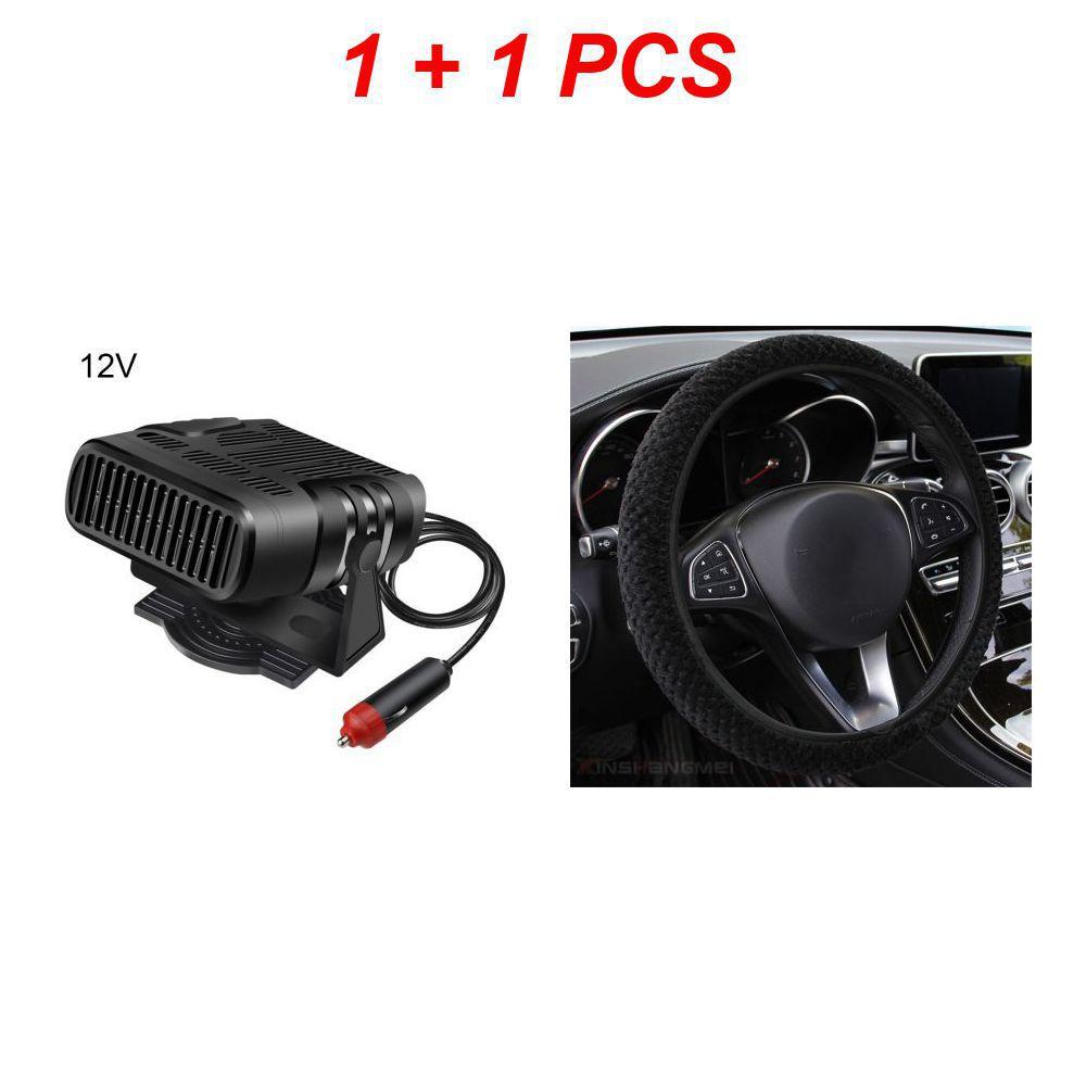 12V/24V 120W Car Heater Mutifunction Portable Fast Heating 360 Rotation Windshield Defogging Demister Defroster Heater