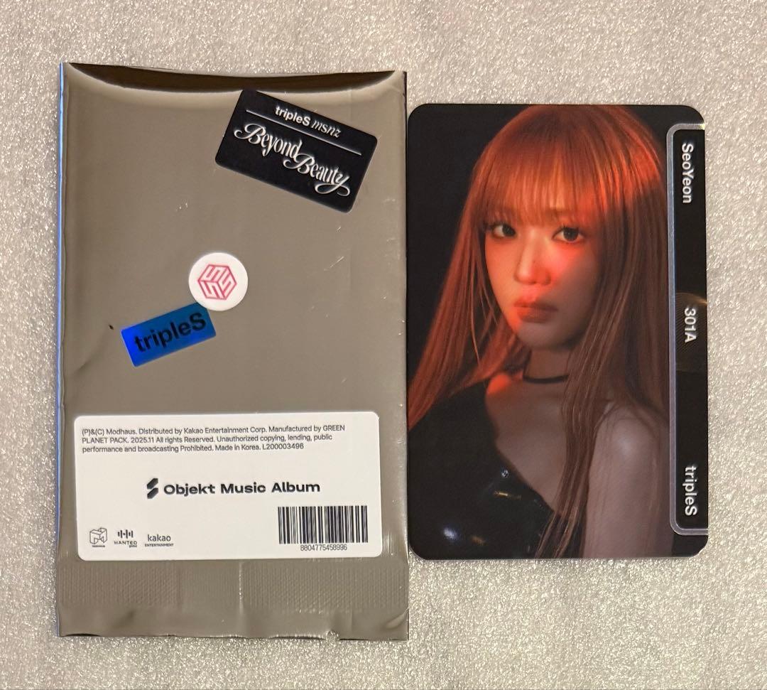 

[USED] tripleS msnz Beyond beauty Objekt Soyeon