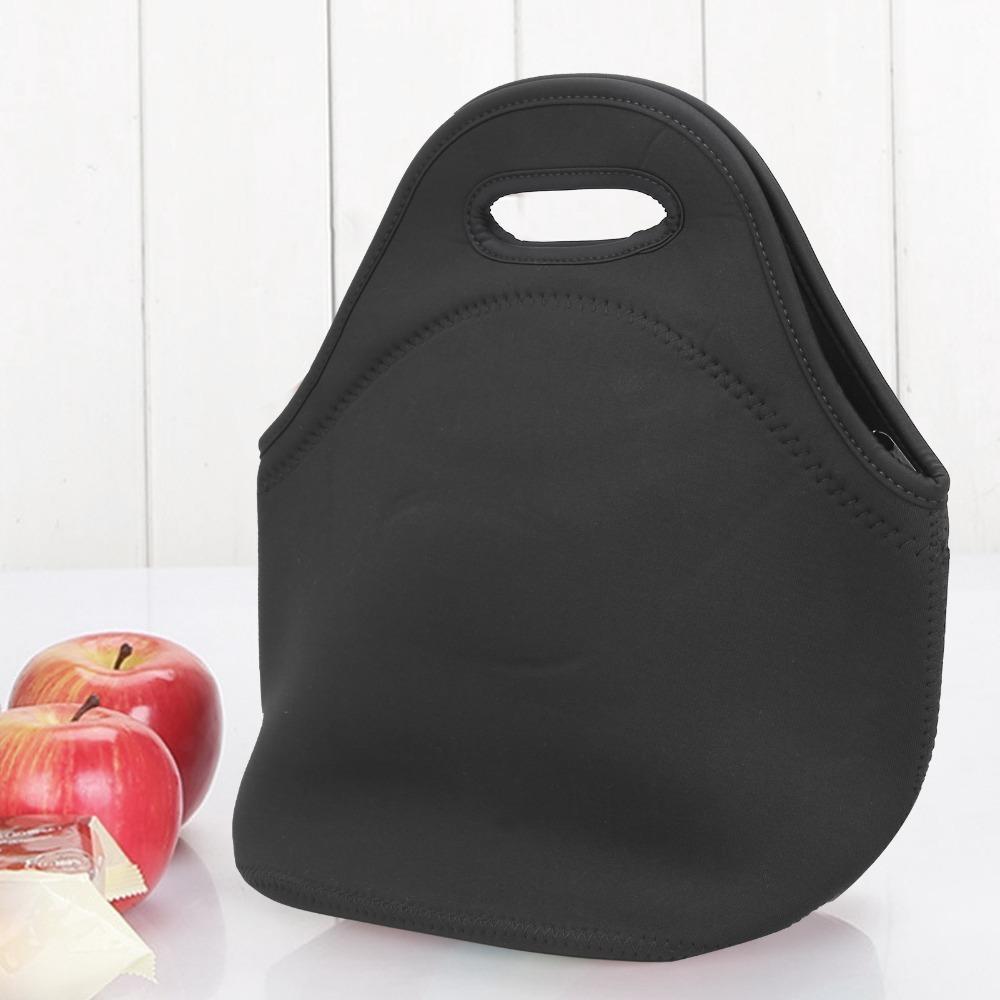 

Lightweight Lunch Tote Bags Washable Insulated Lunch Tote Bag Insulated Thermal Lunch Bag Camping Black