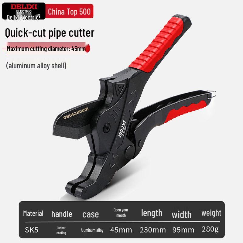 Delixi Elektrischer Rohrschneider: PPR, PVC, PE, Heißschmelzschere