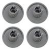 4Pcs Dishwasher Wheels Replacement Kit Universal Accessories L for AEG Favorit Privileg Zanussi