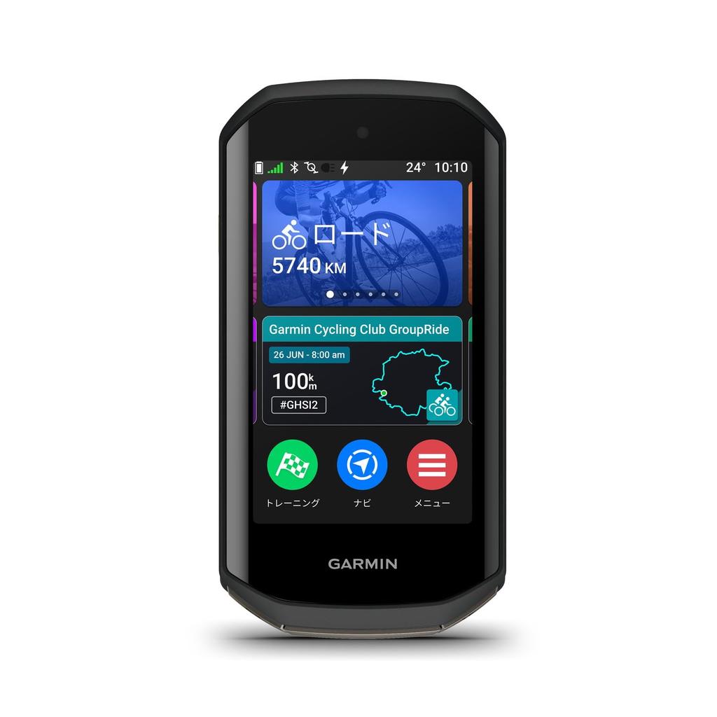 Garmin Edge 1050 Sensor Cycle Computer with and Heart Rate Touch and Bicycle Product Japanese Bundle, Speed, Cadence, Sensors, Control, Navigation,