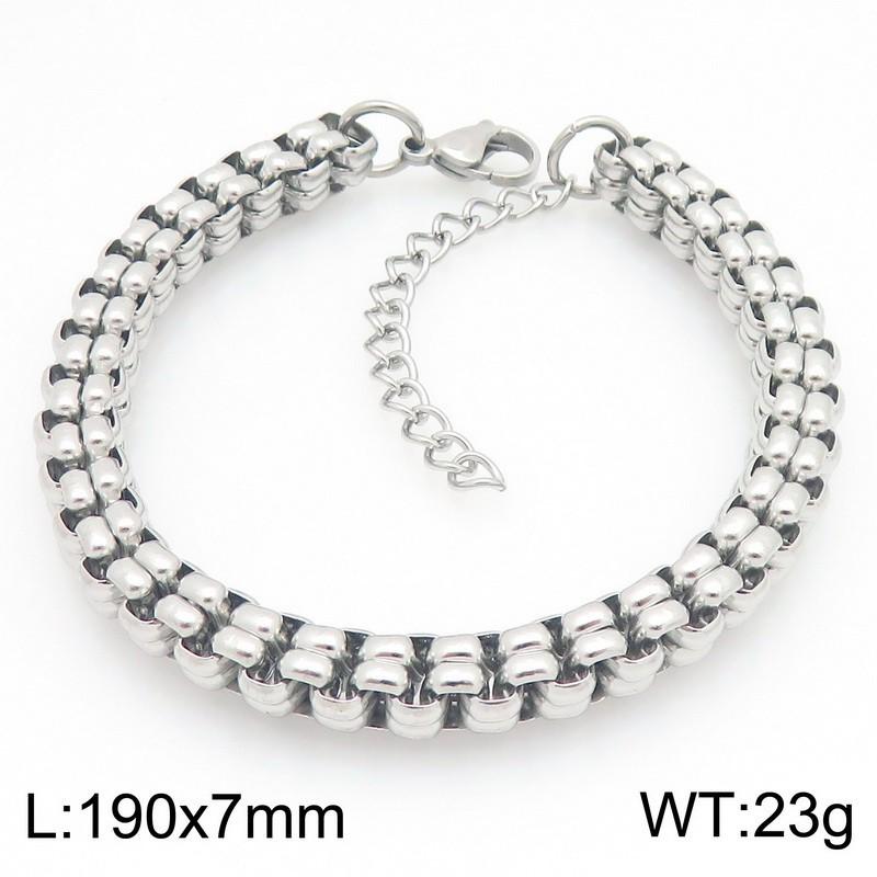 

Versatile Titanium O-Ring Chain Bracelet & Necklace Set for Men