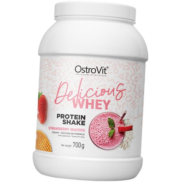 Концентрат сывороточного белка из молока, Delicious Whey, Ostrovit  (29250017)