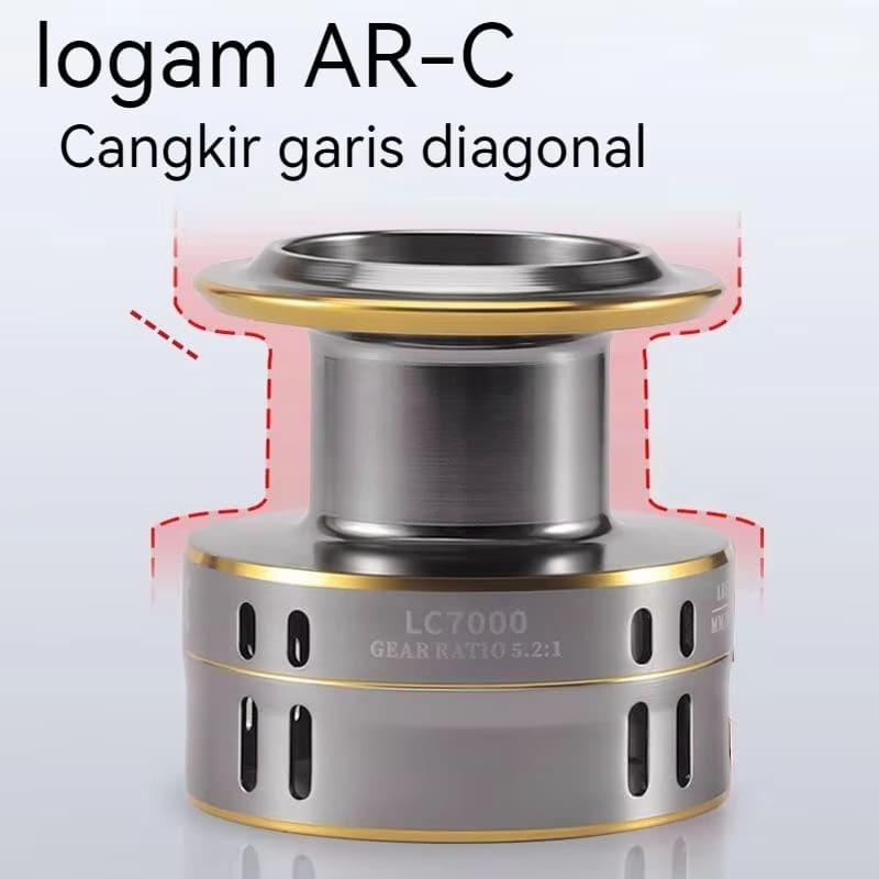 Νέο Fishing Reel Maximum Resistance 30KG Αριστερά και Δεξιά Εναλλάξιμα Χειρολαβές Gear 5.2:Καρούλι ψαρέματος υψηλής ταχύτητας 1 αναλογίας για θάλασσα και γλυκό νερό