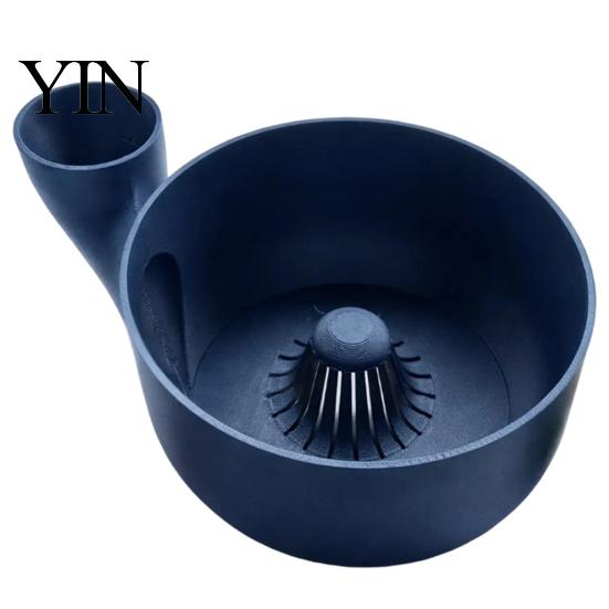 Easy Clean Fruitkom Berry Swirl Wasbak, 3D Geprint Vortex Fruitreiniger Zeef met Keukengadget voor Uitgietuitloop, Holle Afvoer