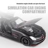 1:32 Mercedes Benz SLS AMG Supersportwagen Legierung Druckguss Modellauto Sound und Licht Kinderspielzeug Ornamente Junge Geschenk Sammlung Hobby