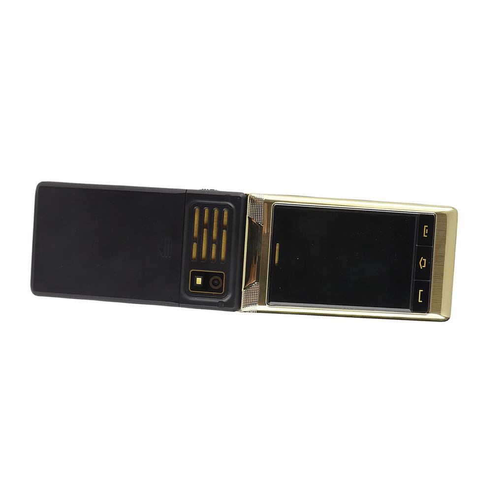 Senioren Flip 4G Handy Große Tasten Hohe Lautstärke Dual-Bildschirm Dual-SIM Dual-Standby 5900mAh Unterstützt Taschenlampe